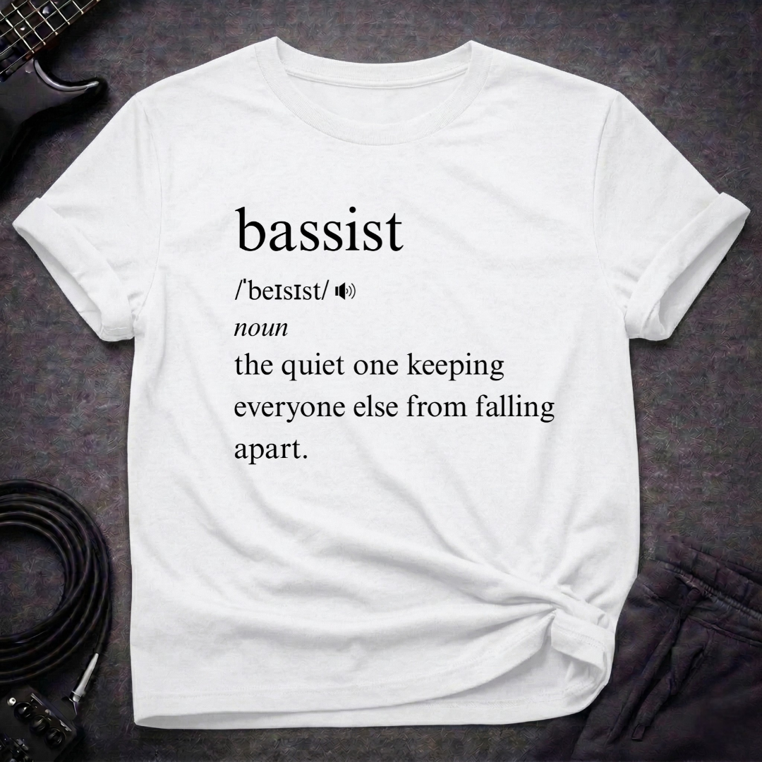 Bassist Definition T-Shirt