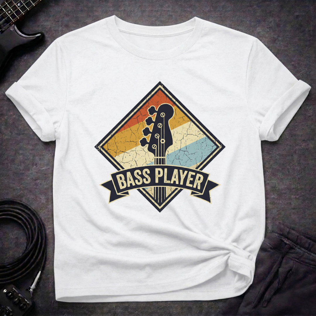 Bass Player Badge T-Shirt