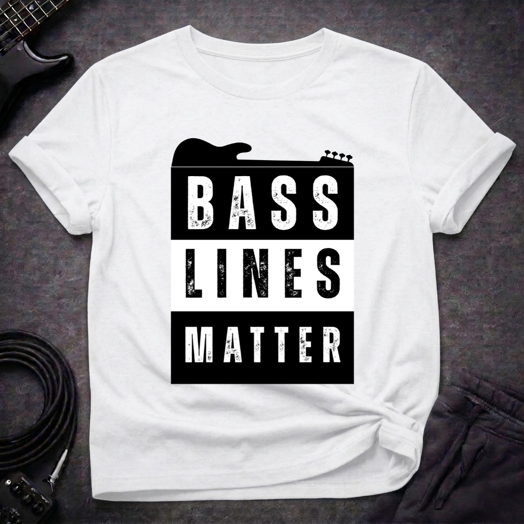 Bass Lines Matter T-Shirt