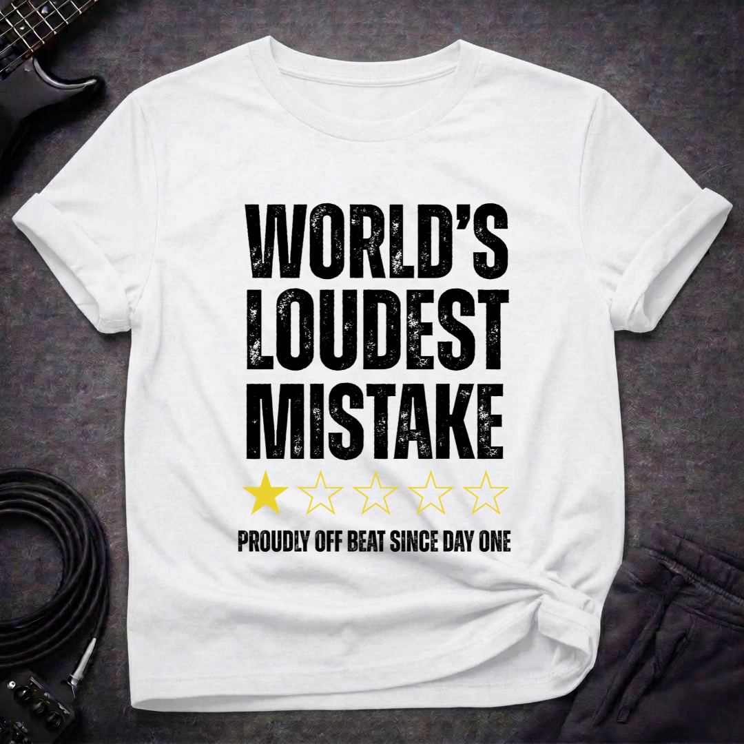 World's Loudest Mistake T-Shirt